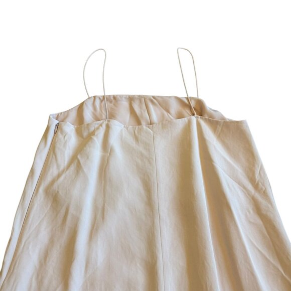 Everlane Baby Pink Shift Dress Spaghetti Strap Mini Length Size 4 Women's - Picture 8 of 12